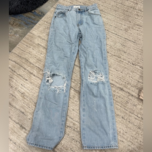 Rollas Classic Straight Jean Courtney Worn - Picture 3 of 11